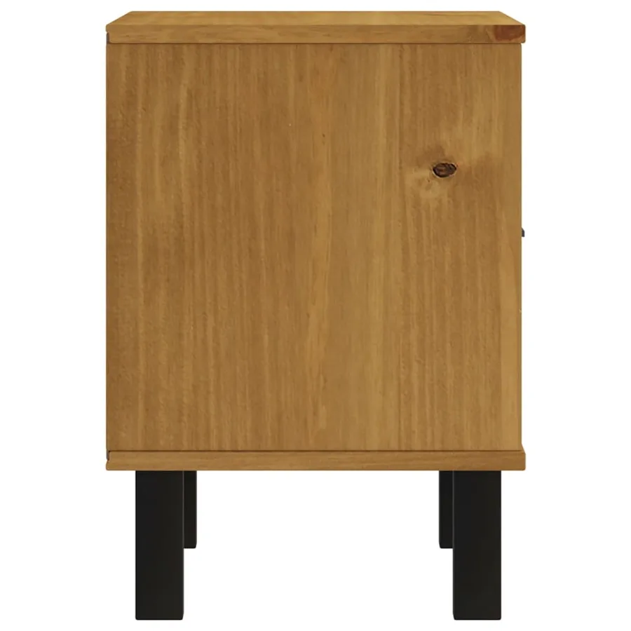Table de chevet FLAM 40x35x50 cm bois de pin massif - 6
