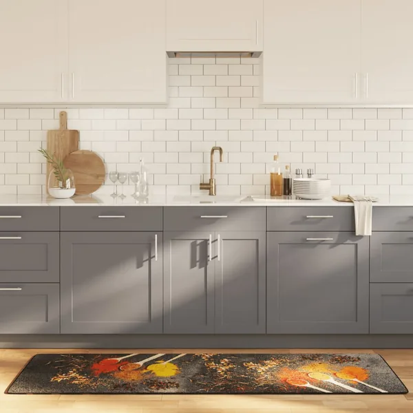 Tapis de cuisine multicolore 60x180 cm lavable