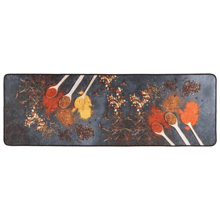 Tapis de cuisine multicolore 60x180 cm lavable - 2