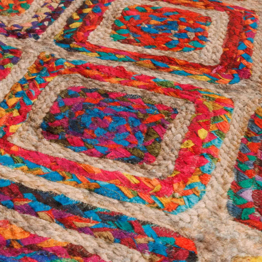 Tapis lavable multicolore 190x300 cm - 7