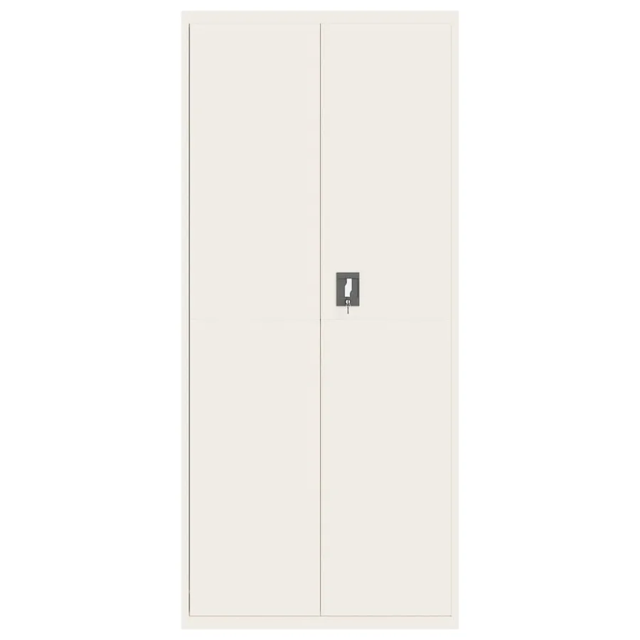 Classeur blanc 90x40x240 cm acier - 8