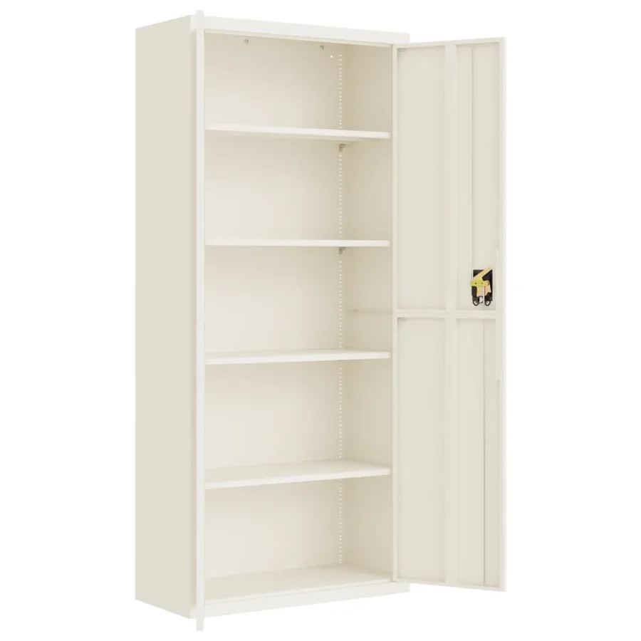 Classeur blanc 90x40x240 cm acier - 9