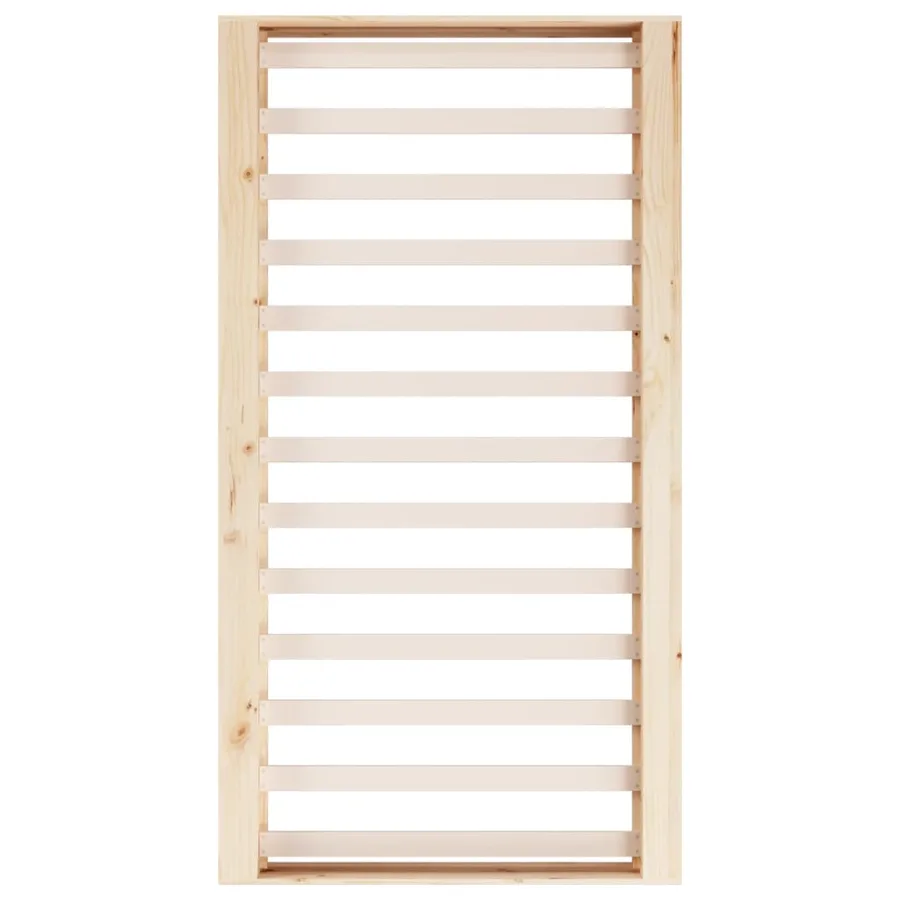 Cadre de lit sans matelas 90x190 cm bois massif - 6