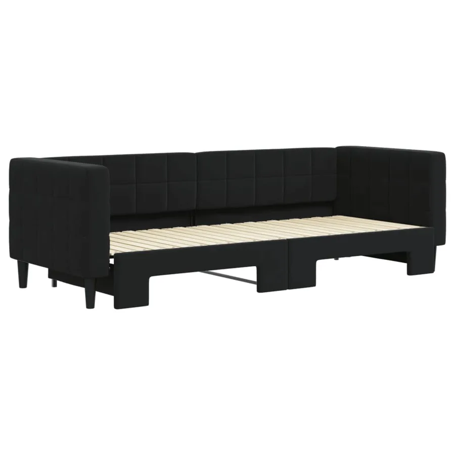 Lit de jour avec gigogne sans matelas 80x200 cm - 3