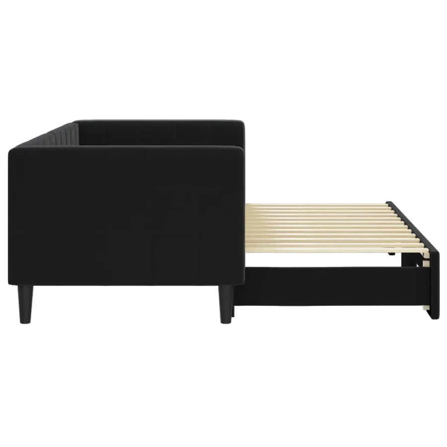 Lit de jour avec gigogne sans matelas 80x200 cm - 4