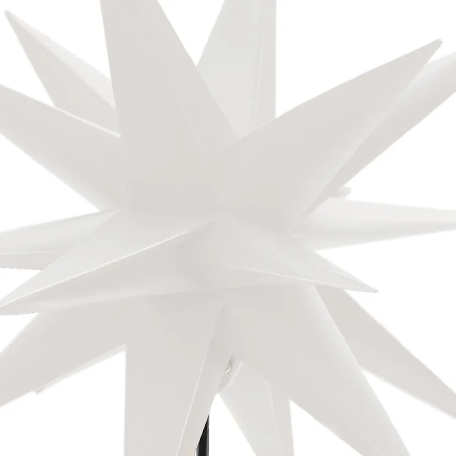 Lumière de Noël avec piquet LED pliable blanc 57 cm - 10