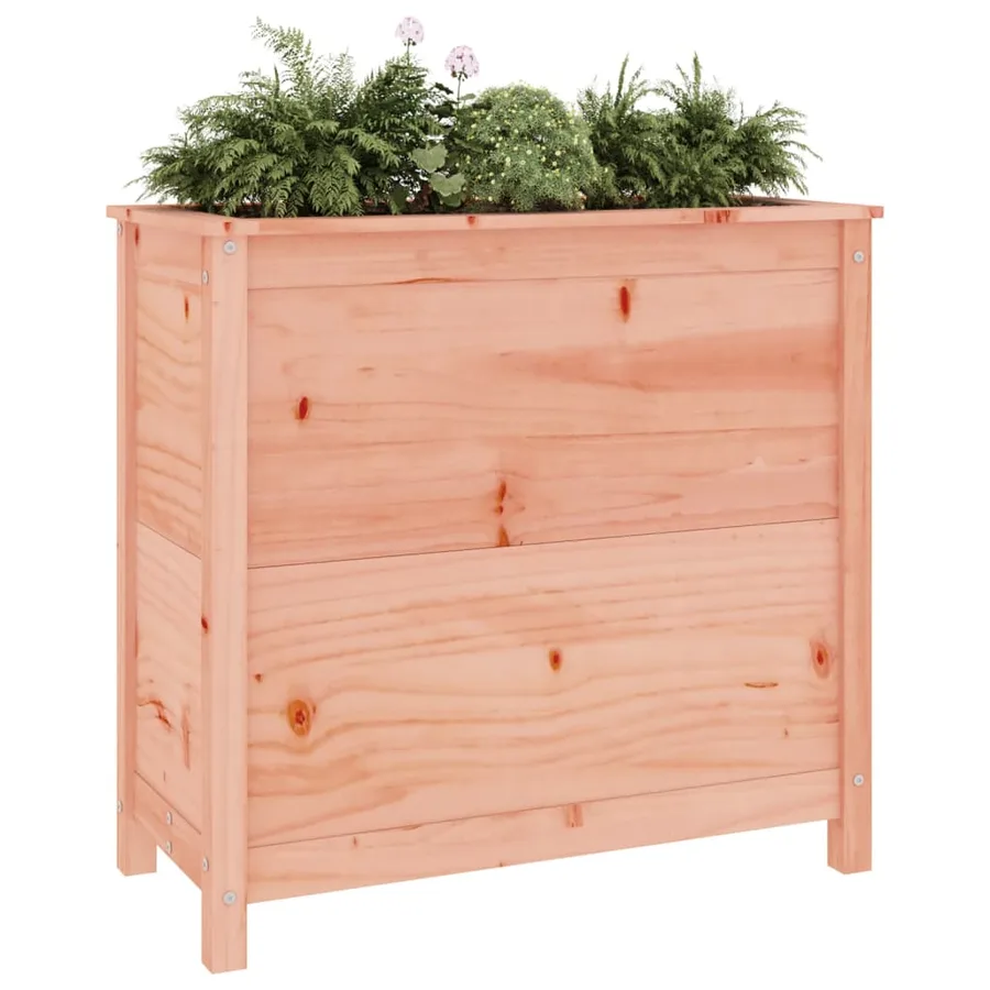 Jardinière 82,5x40x78 cm bois massif douglas - 3