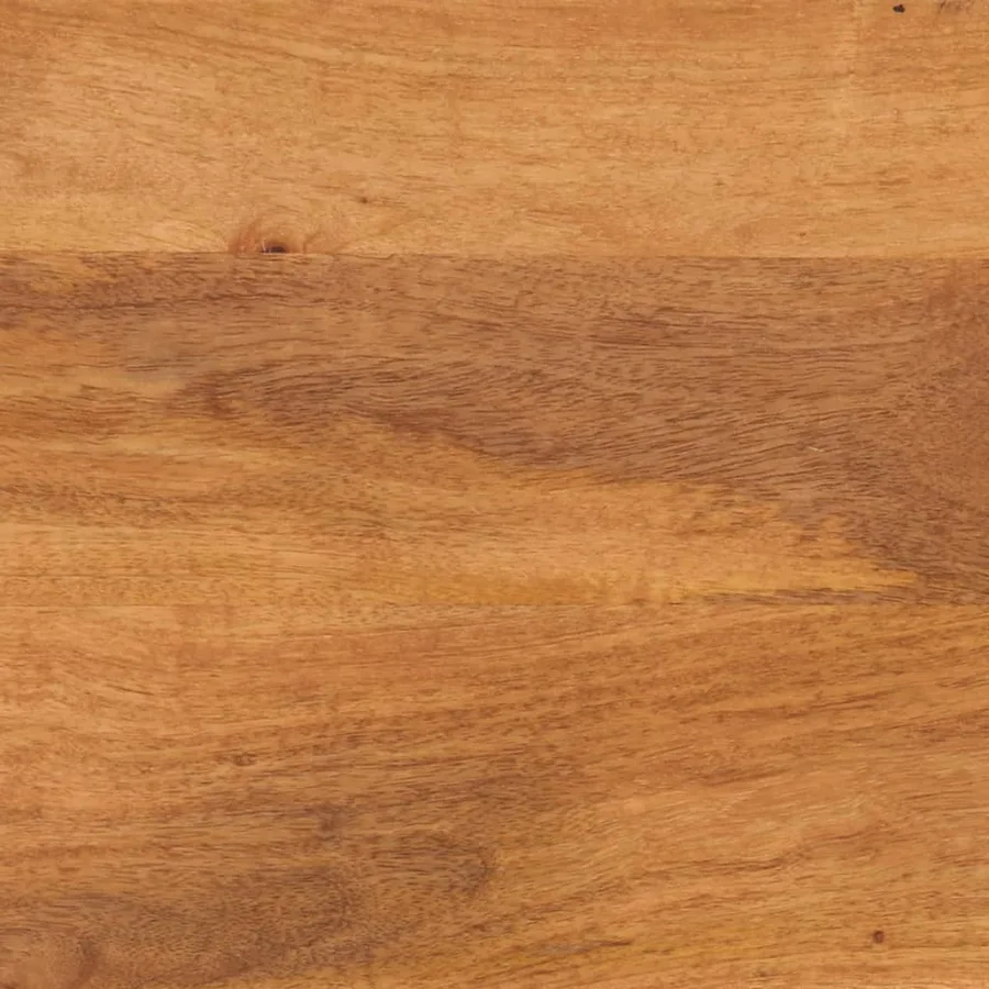 Meuble TV marron et noir 80x33,5x46 cm bois massif de manguier - 11