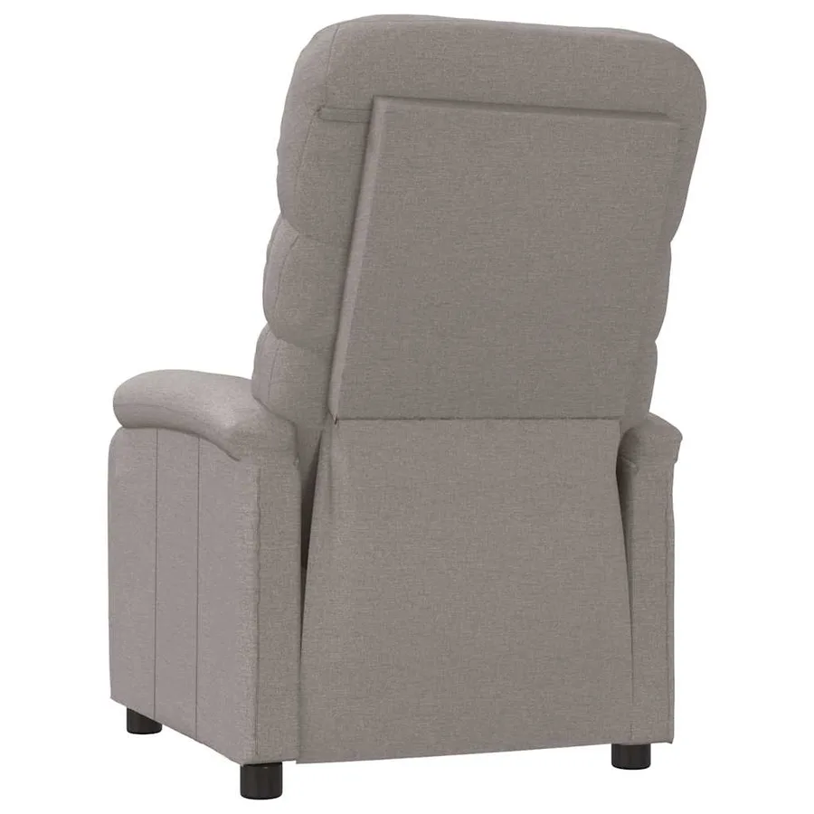 Fauteuil inclinable Taupe Tissu - 5