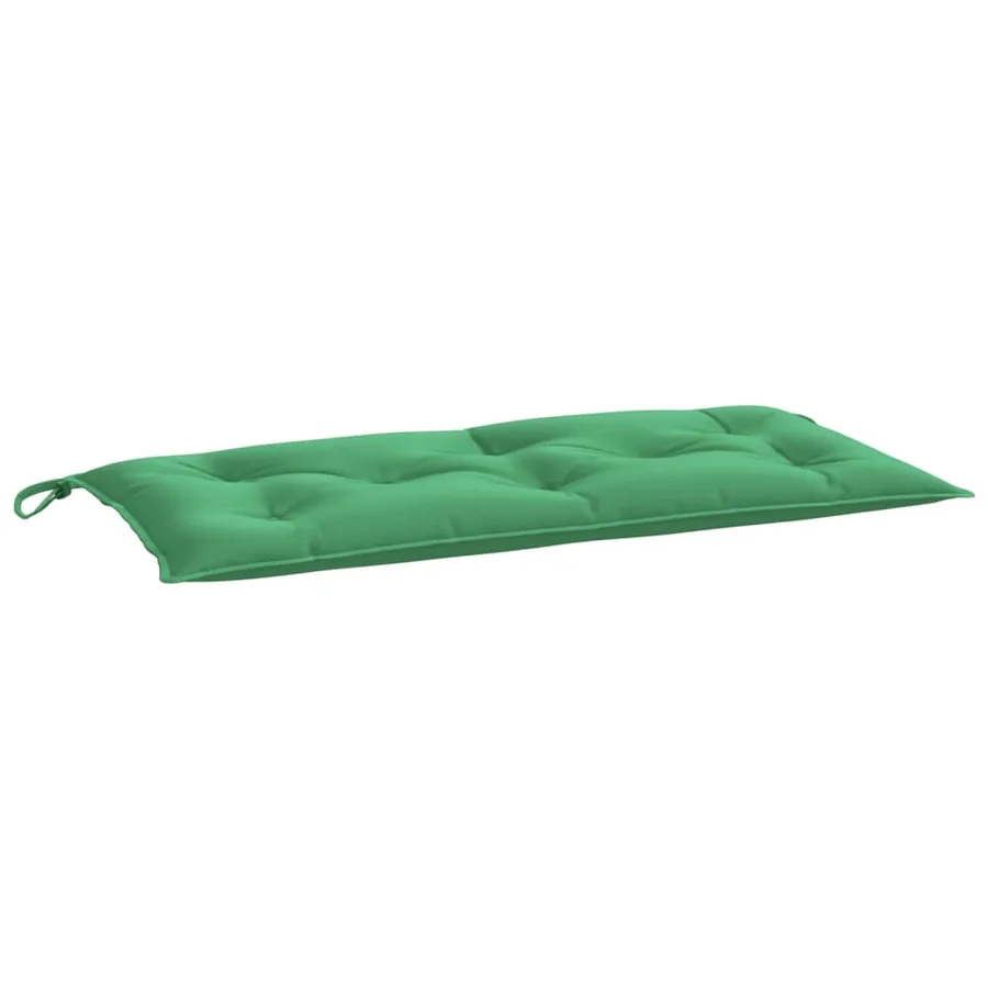 Coussin de banc de jardin vert 100x50x7 cm tissu oxford - 2
