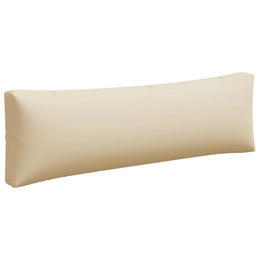 Coussins de palette lot de 3 beige tissu - 6