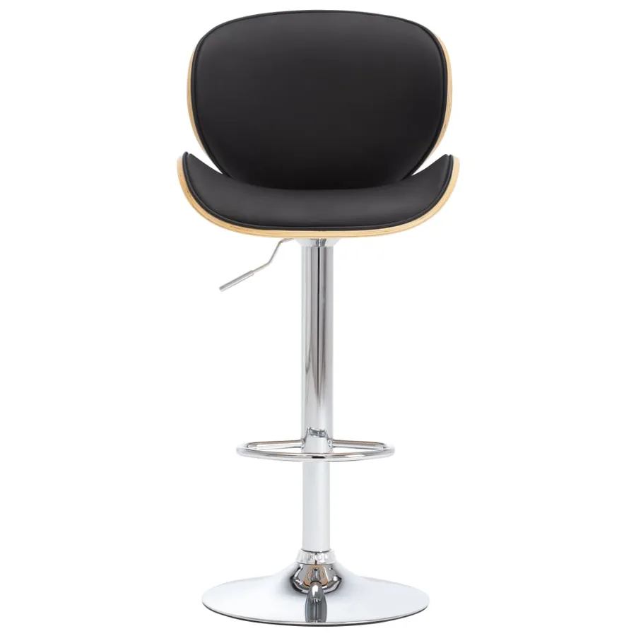 Tabouret de bar Noir Similicuir - 2