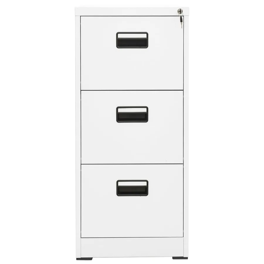 Classeur Blanc 46x62x102,5 cm Acier - 2