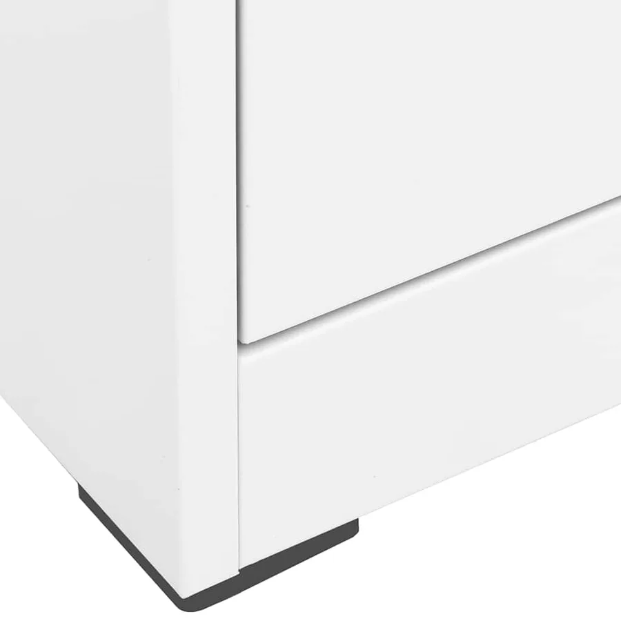 Classeur Blanc 46x62x102,5 cm Acier - 5