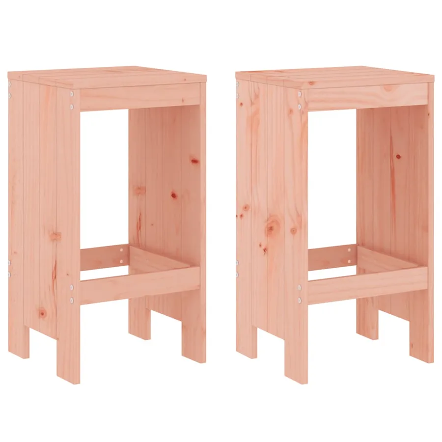 Ensemble de bar de jardin 3 pcs bois massif de Douglas - 3
