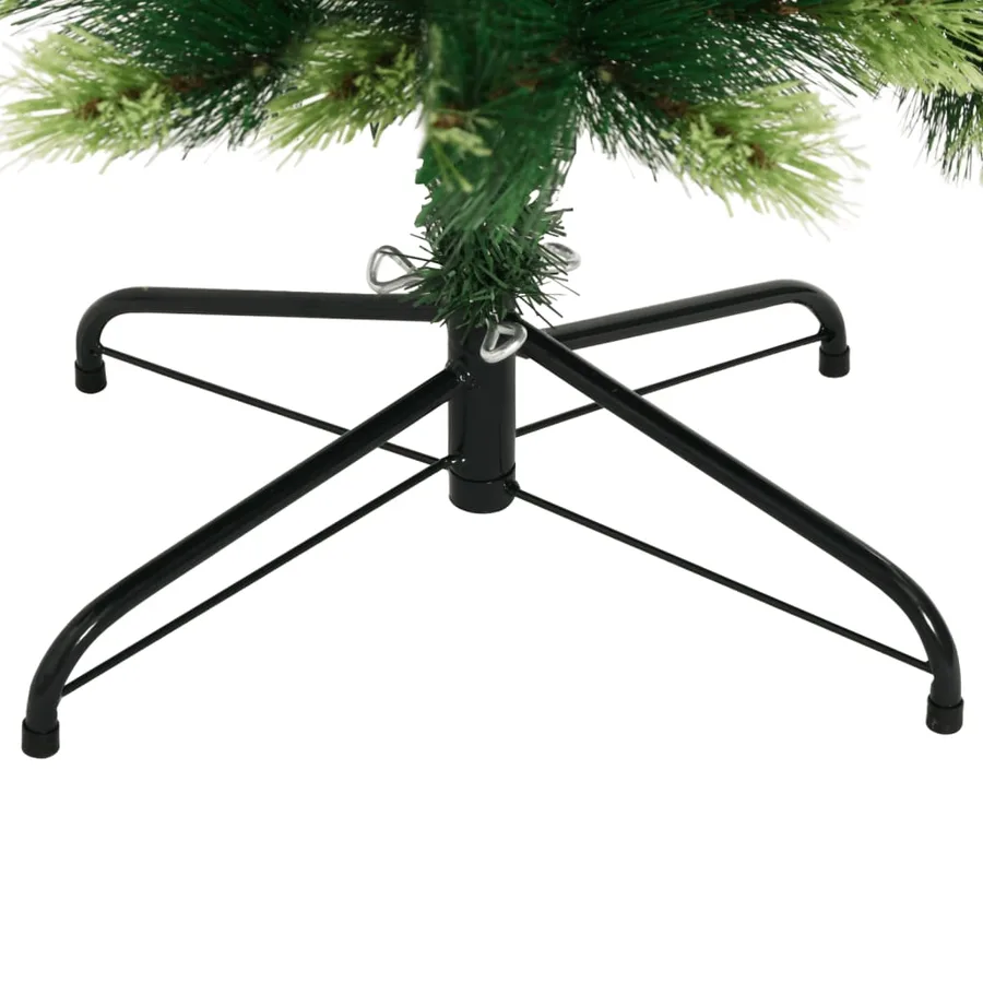 Sapin de Noël artificiel à charnières avec support 180 cm - 6