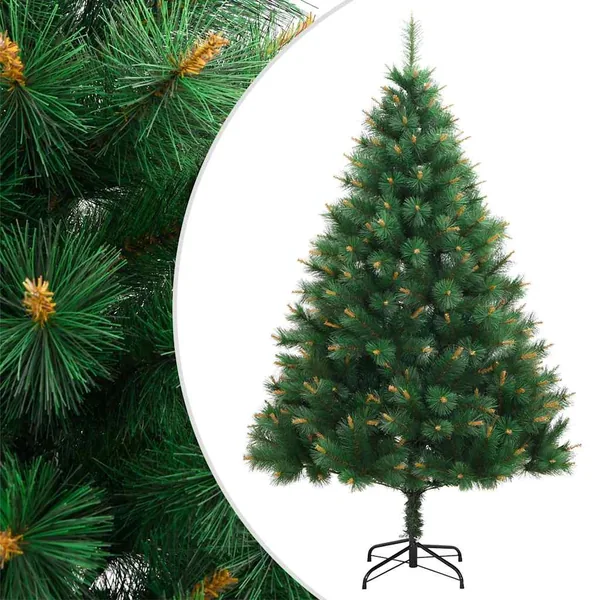Sapin de Noël artificiel à charnières avec support 180 cm