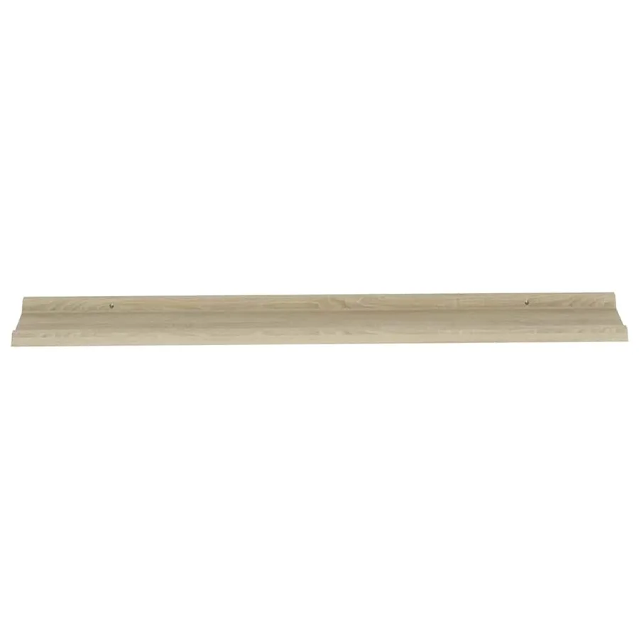 Étagères murales 4 pcs chêne sonoma 115x9x3 cm - 6