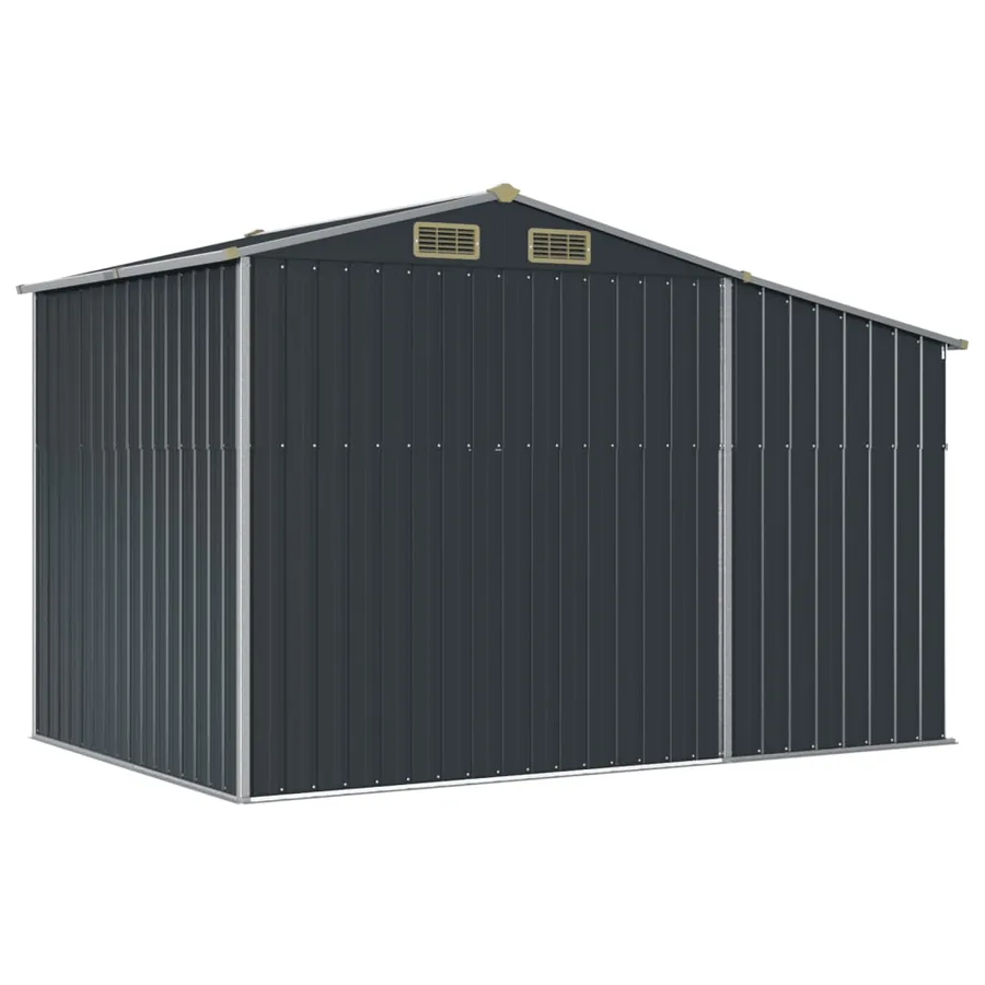 Abri de jardin anthracite 277x192,5x179 cm Métal galvanisé - 7