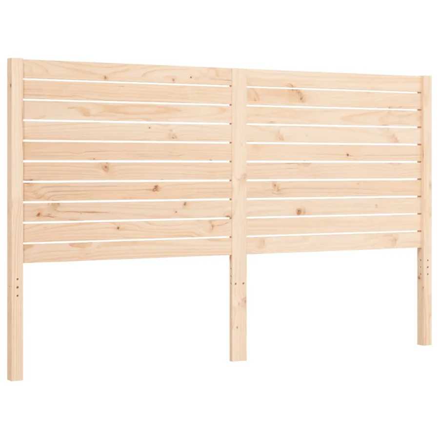 Cadre de lit sans matelas 160x200 cm bois massif de pin - 8