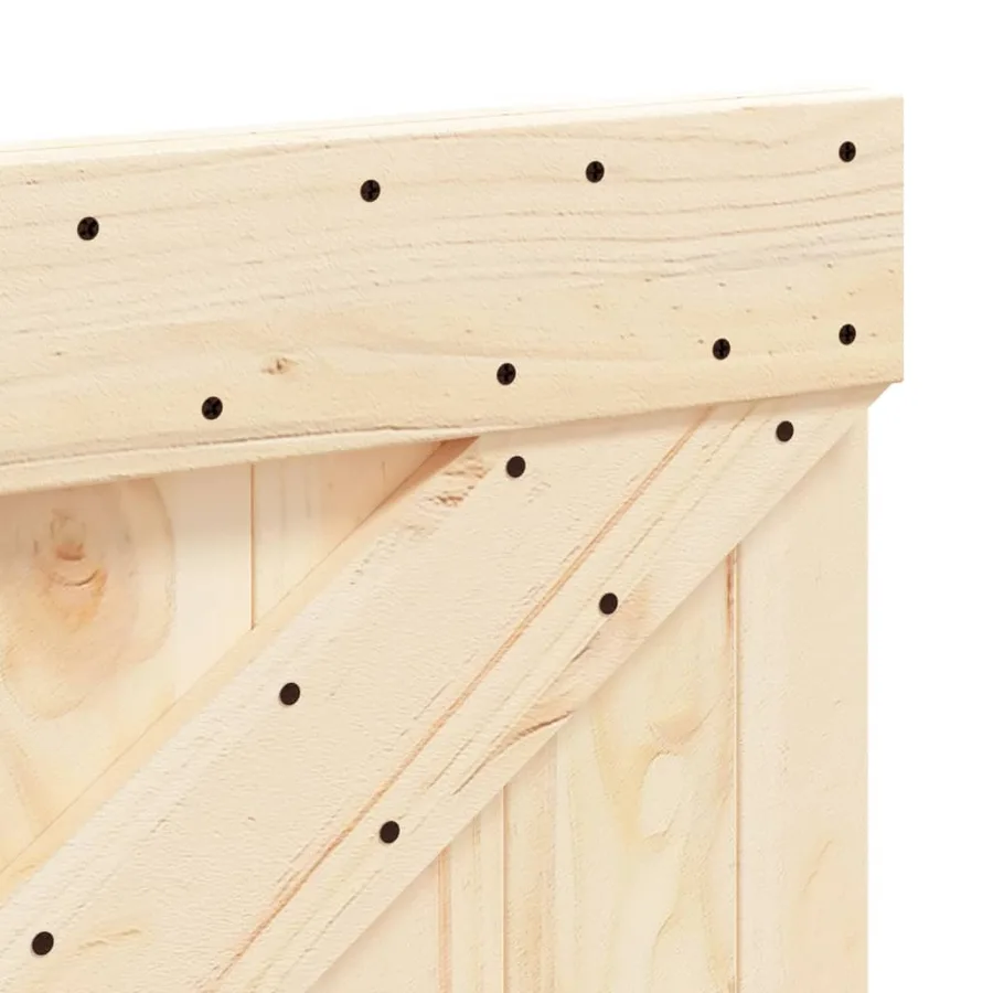 Tête de lit 100x104 cm bois massif de pin - 6