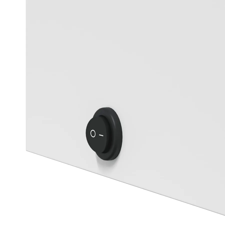 Armoire de salle de bain à miroir avec LED blanc 60x13x52 cm - 10