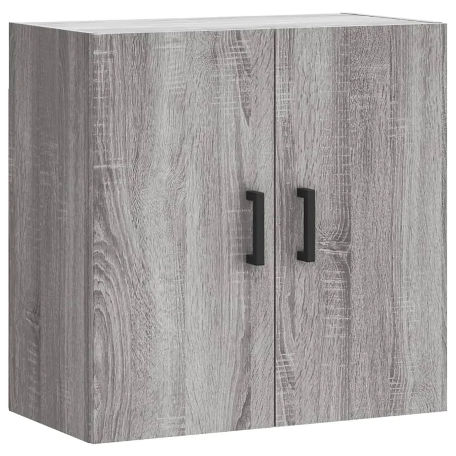 Armoire murale sonoma gris 60x31x60 cm bois d'ingénierie - 2