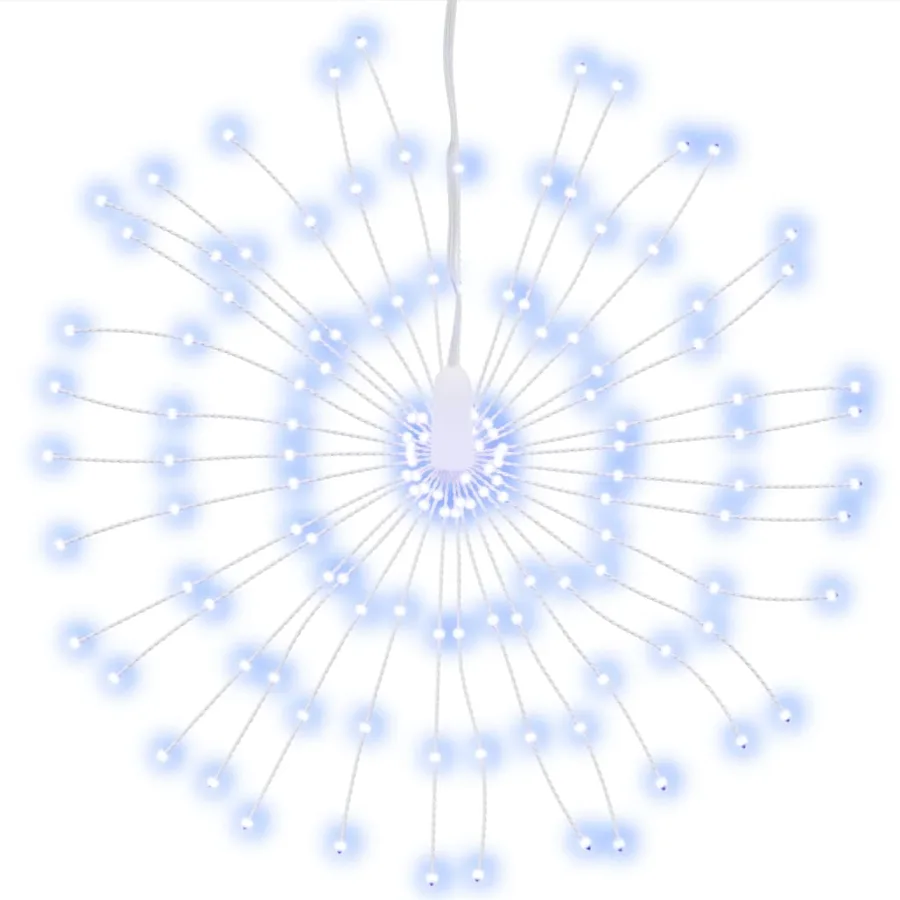 Étoile rayonnante de Noël 140 LED 8 pcs blanc froid 17 cm - 3