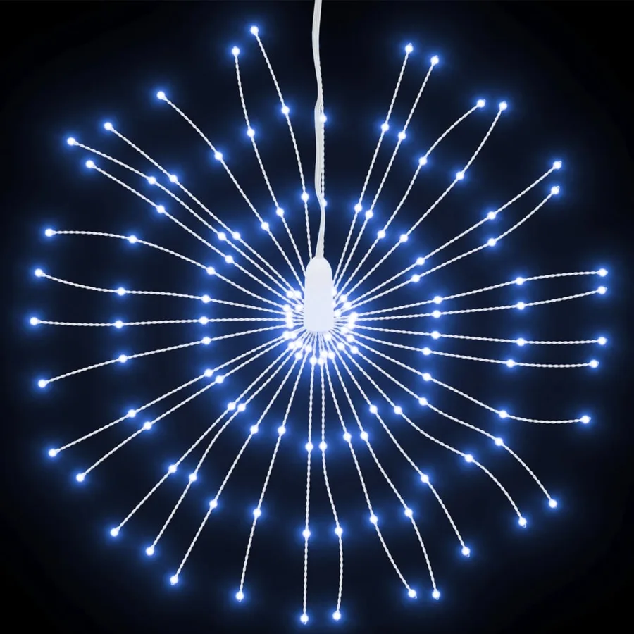 Étoile rayonnante de Noël 140 LED 8 pcs blanc froid 17 cm - 4