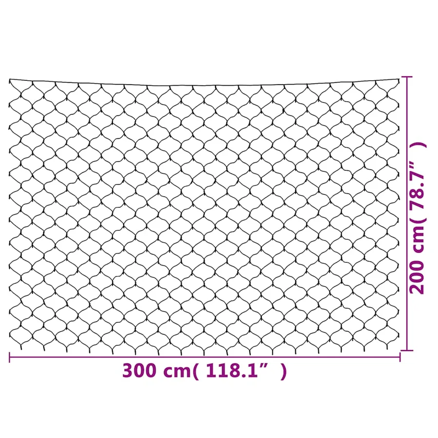 Filet lumineux coloré de Noël 3x2 m 204 LED Intérieur/extérieur - 9