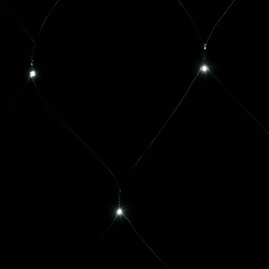 Filet lumineux blanc froid de Noël 4x4 m 544 LED Int/ext - 5