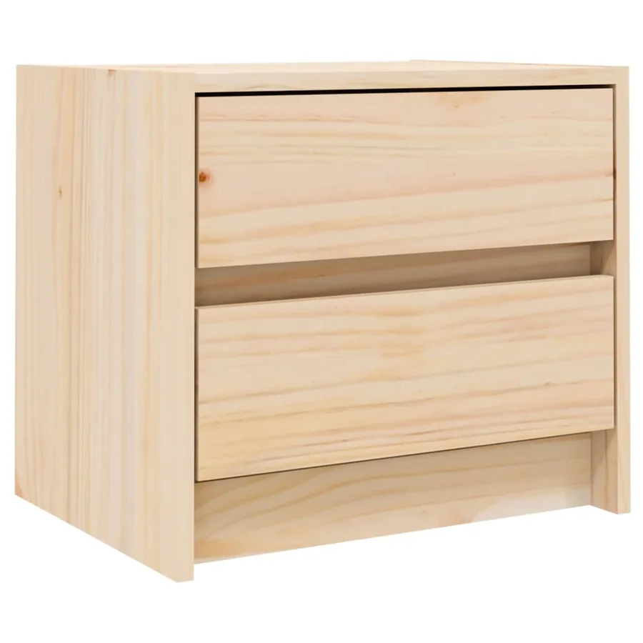 Table de chevet 40x31x35,5 cm bois de pin massif - 2