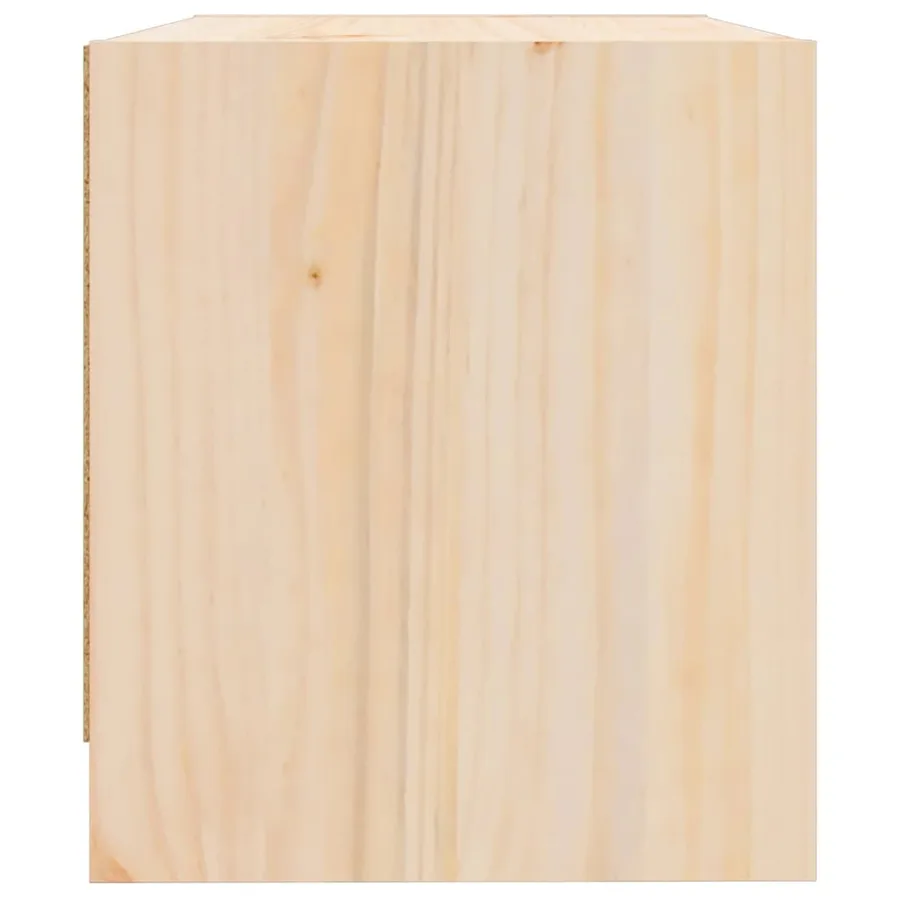 Table de chevet 40x31x35,5 cm bois de pin massif - 7