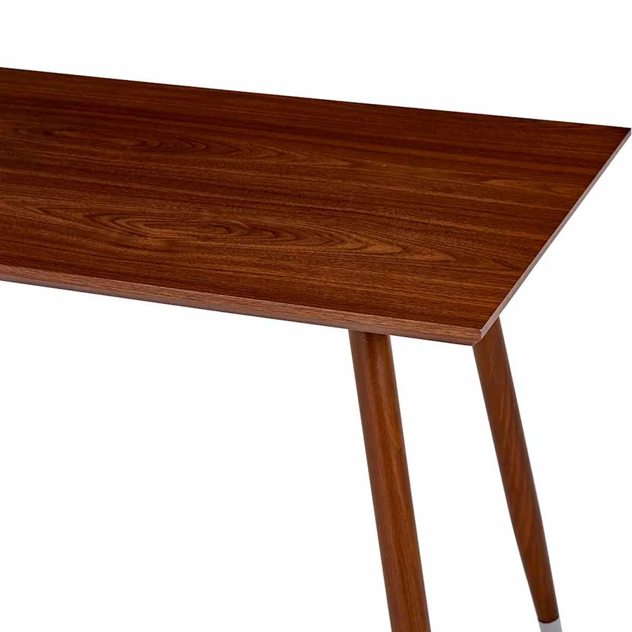 Table de salle à manger Marron 120x60x74 cm MDF - 5