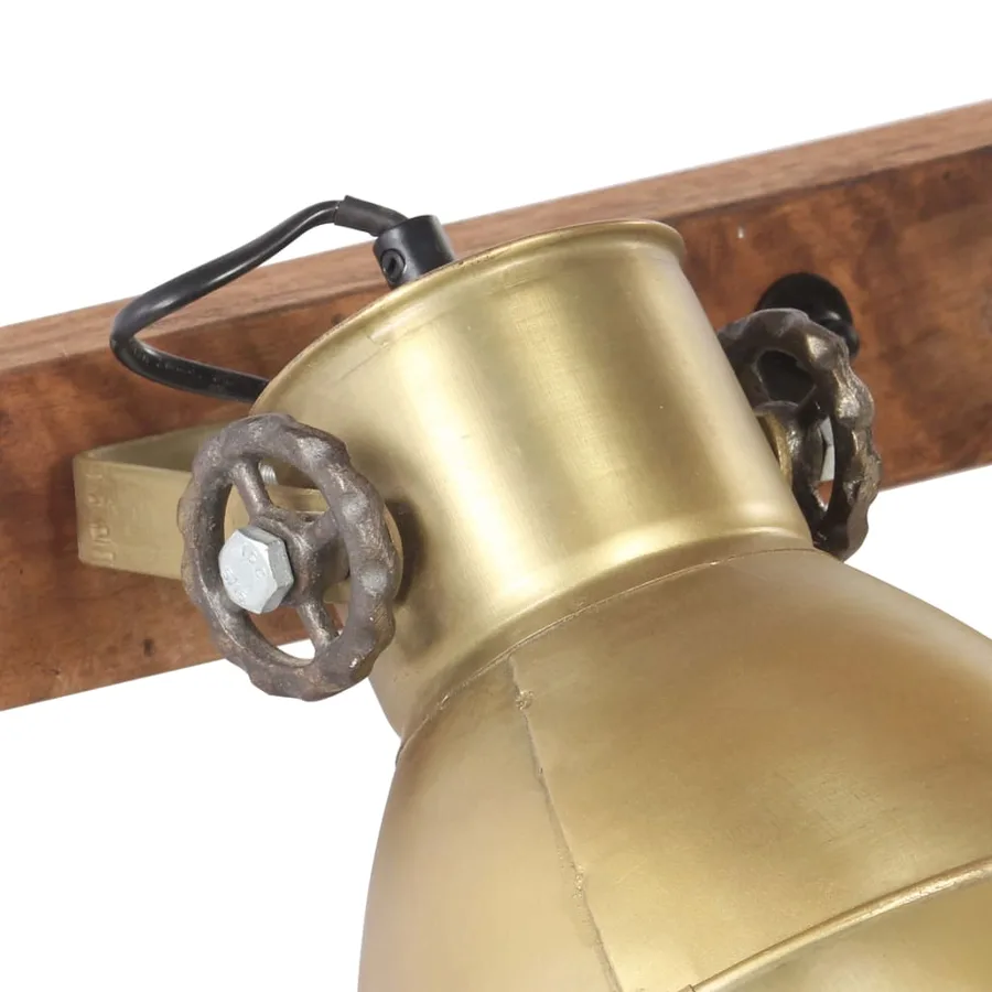 Lampe murale industrielle Laiton 65x25 cm E27 - 5