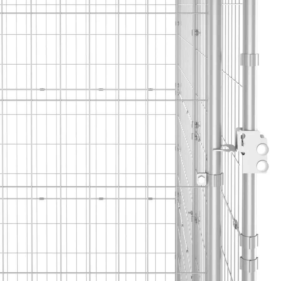 Chenil extérieur Acier galvanisé 29,02 m² - 5
