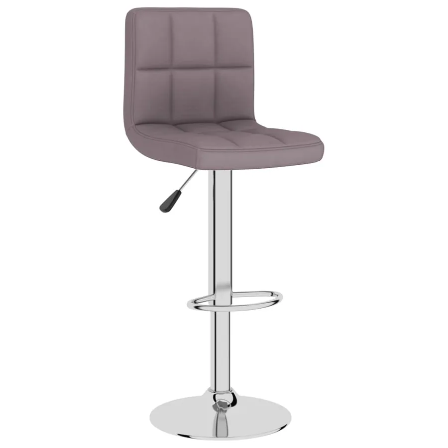 Tabouret de bar Taupe Tissu - 2