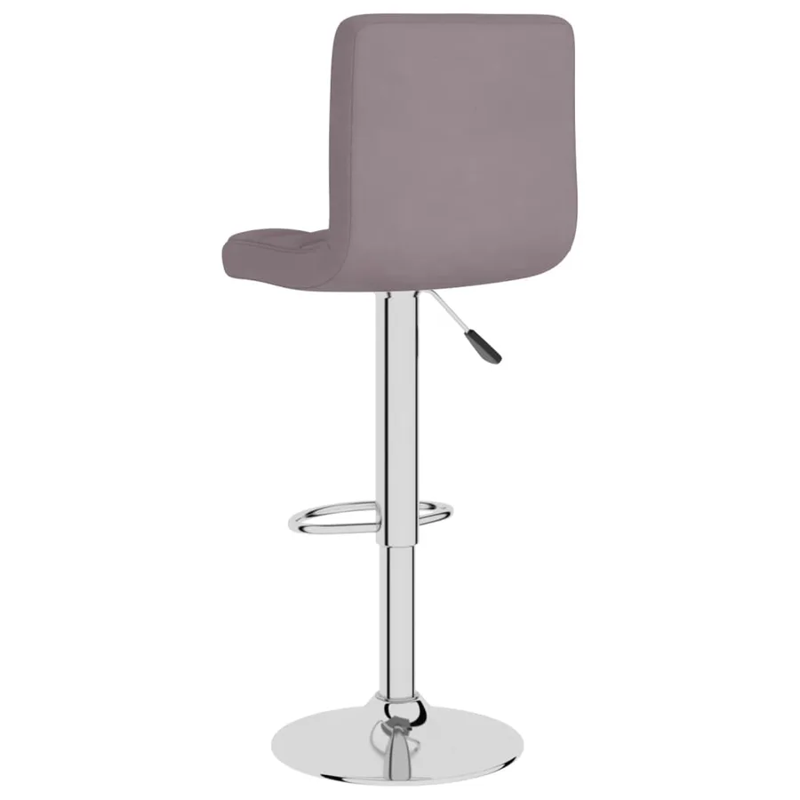 Tabouret de bar Taupe Tissu - 5