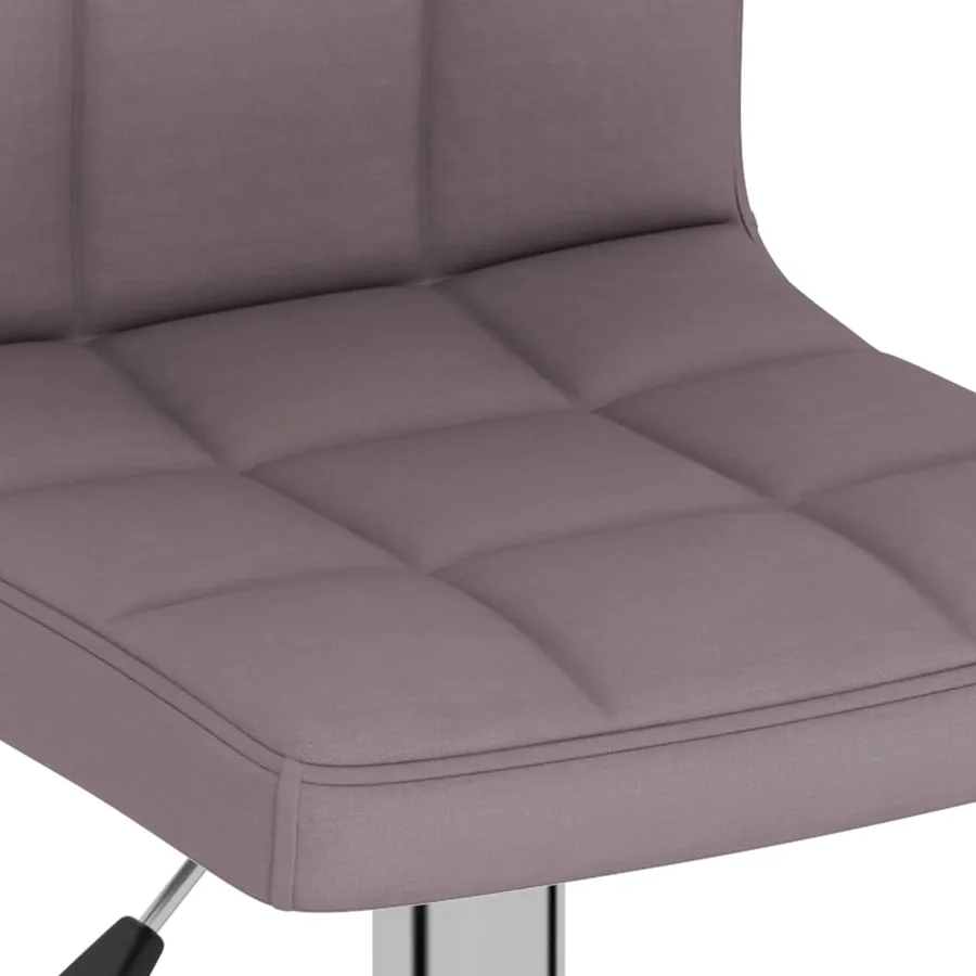 Tabouret de bar Taupe Tissu - 7