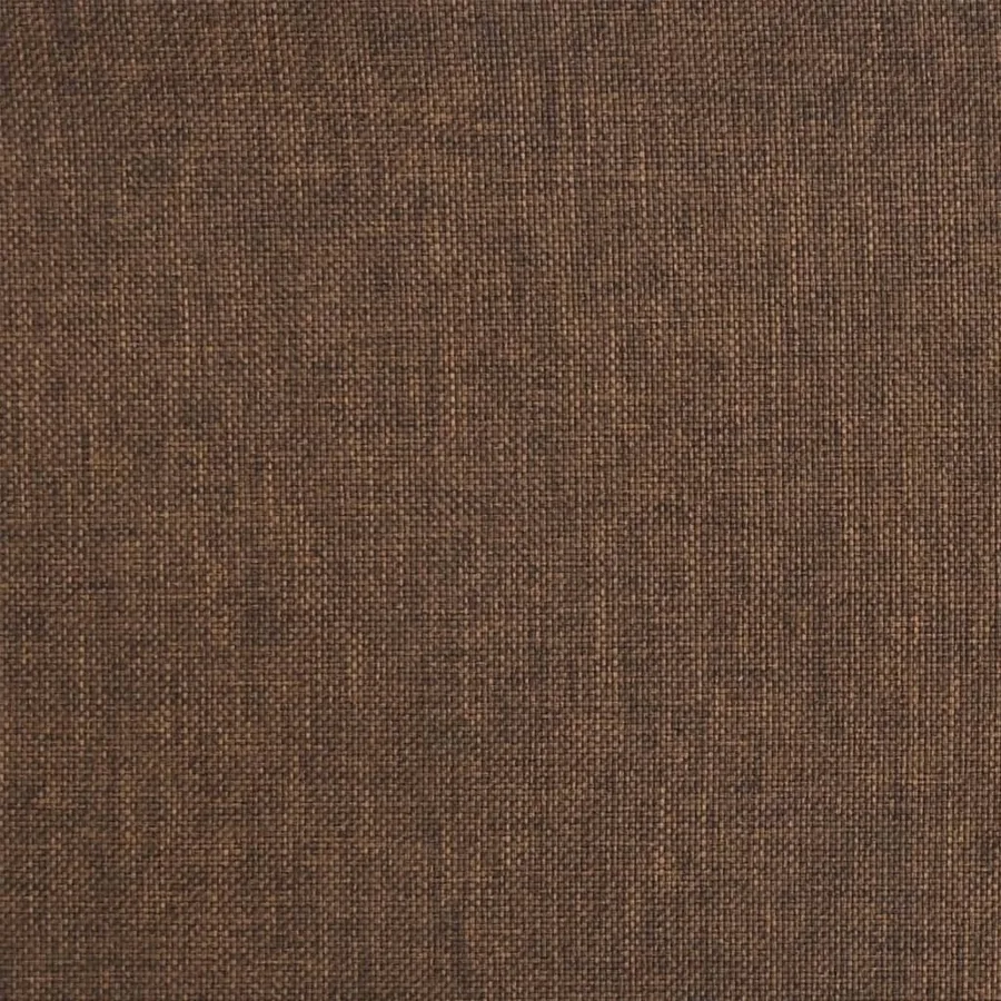 Tabourets de bar lot de 2 marron tissu - 9
