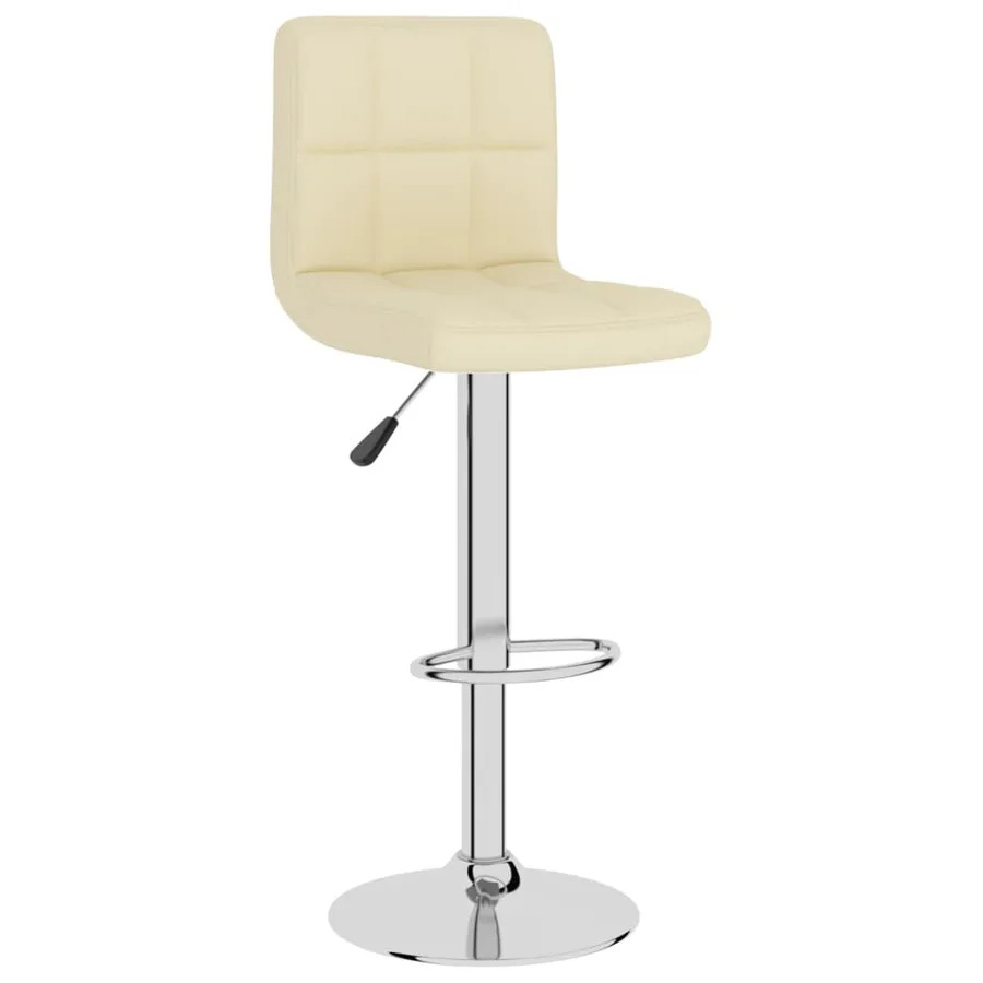 Tabouret de bar Crème Tissu - 2
