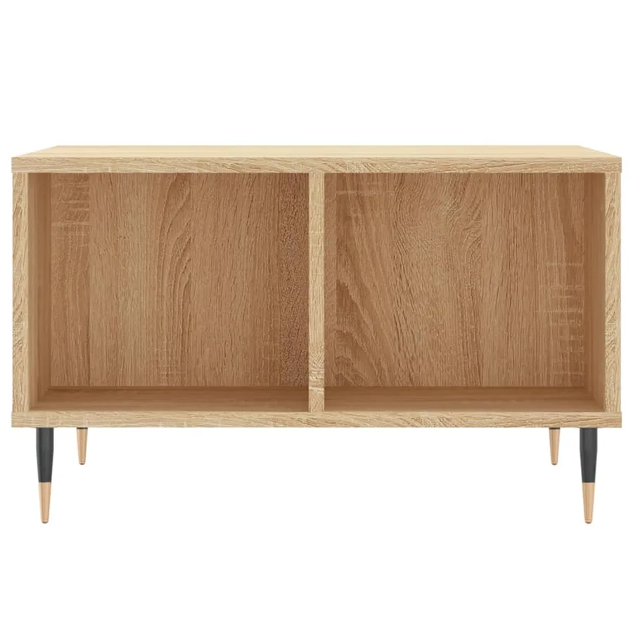 Table basse Chêne sonoma 60x50x36,5 cm Bois d'ingénierie - 4