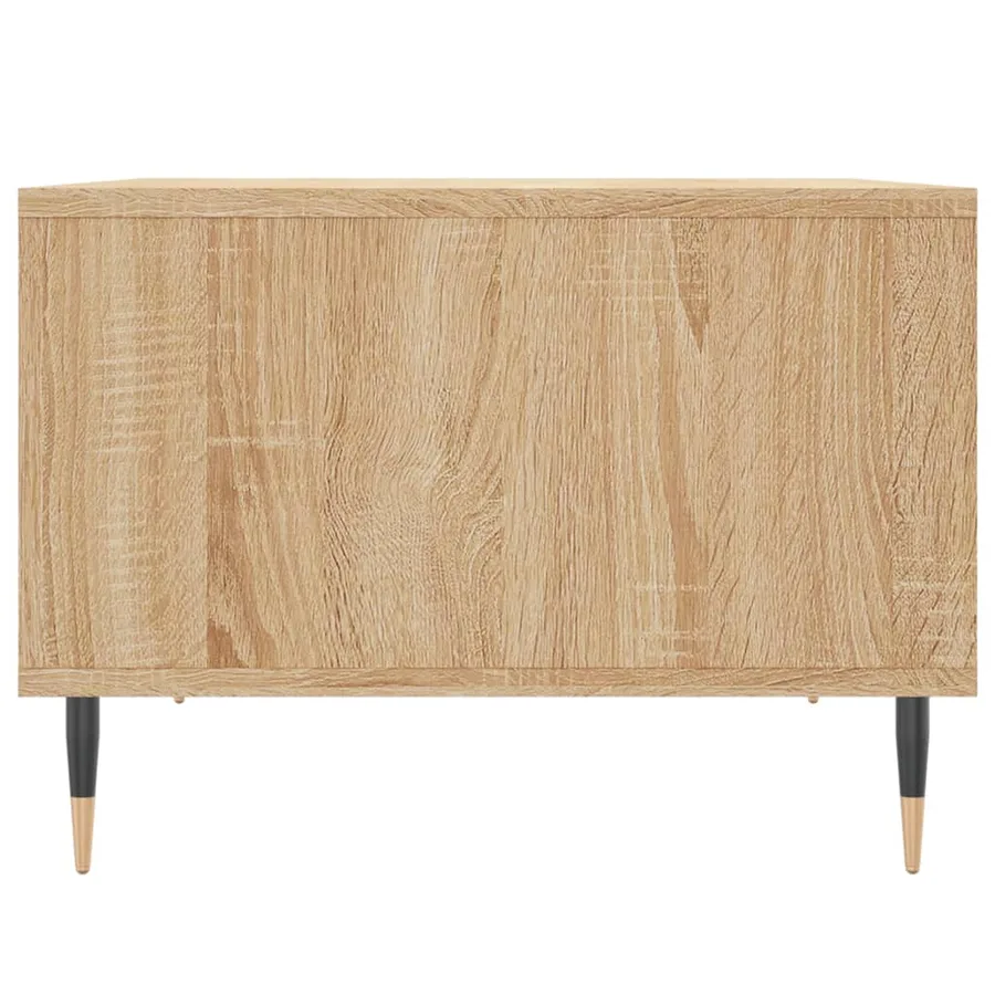 Table basse Chêne sonoma 60x50x36,5 cm Bois d'ingénierie - 5