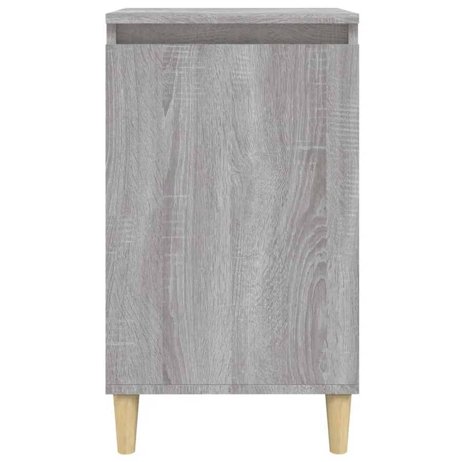 Tables de chevet 2 pcs sonoma gris 40x35x70cm bois d'ingénierie - 5