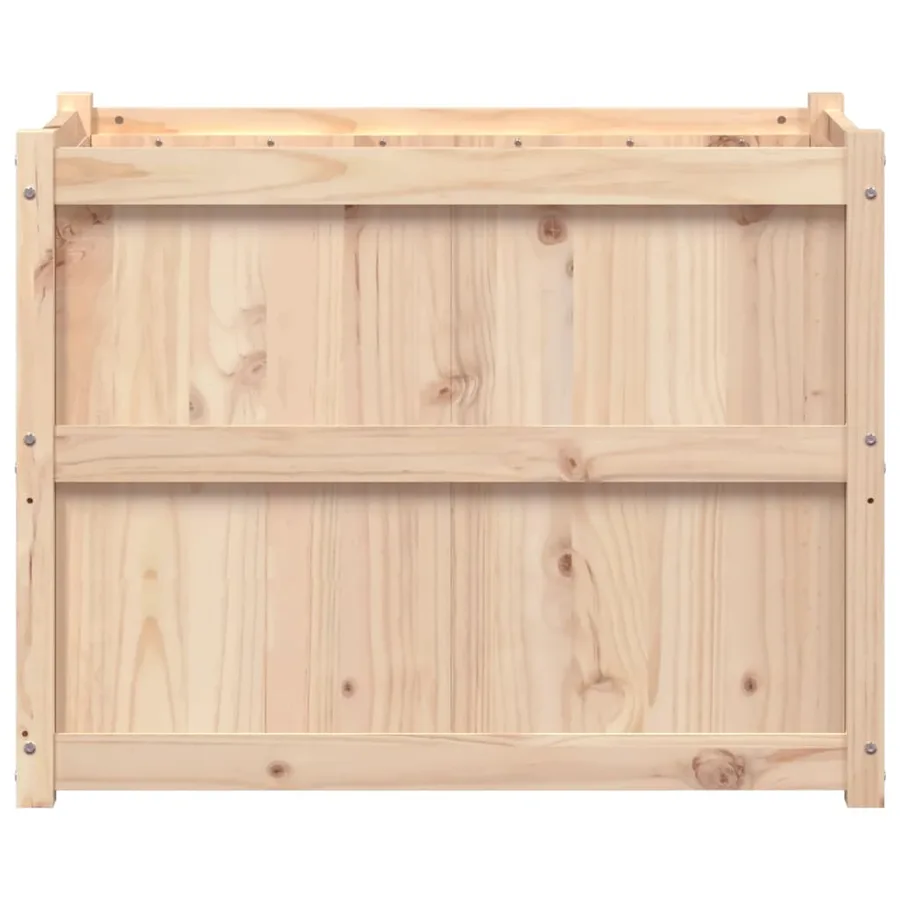 Jardinière 90x50x70 cm bois de pin massif - 5