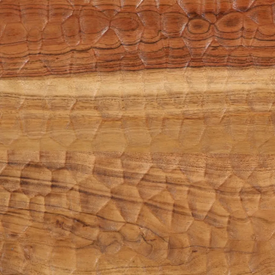 Table basse 80x54x40 cm bois massif d'acacia - 11