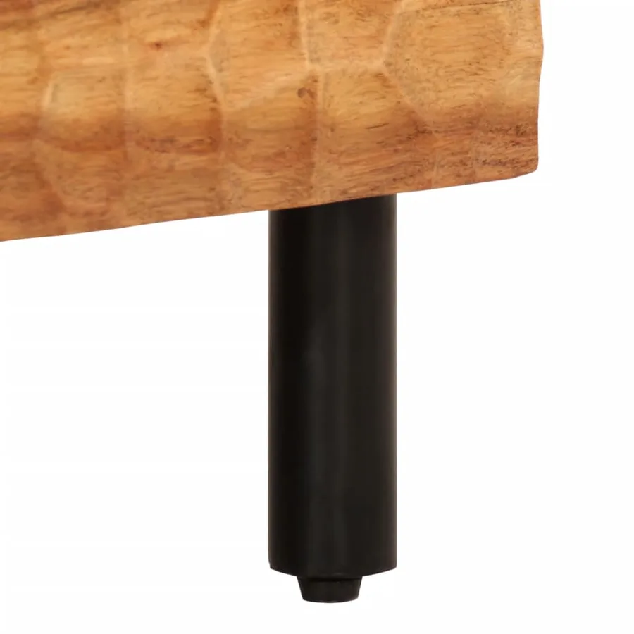 Meuble TV 70x33x46 cm Bois d'acacia massif - 10