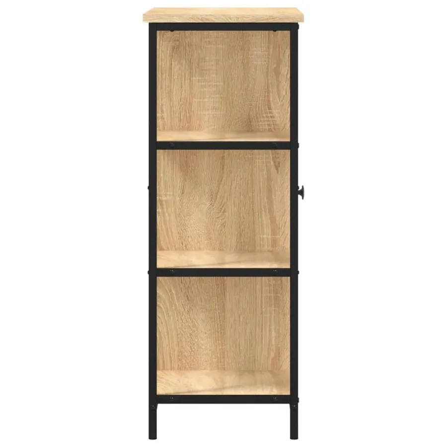 Buffet Chêne Sonoma 70x30x80 cm Bois d'ingénierie - 7
