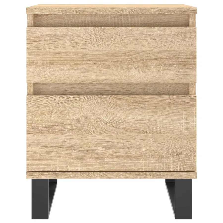 Table de chevet chêne sonoma 40x35x50 cm bois d’ingénierie - 3