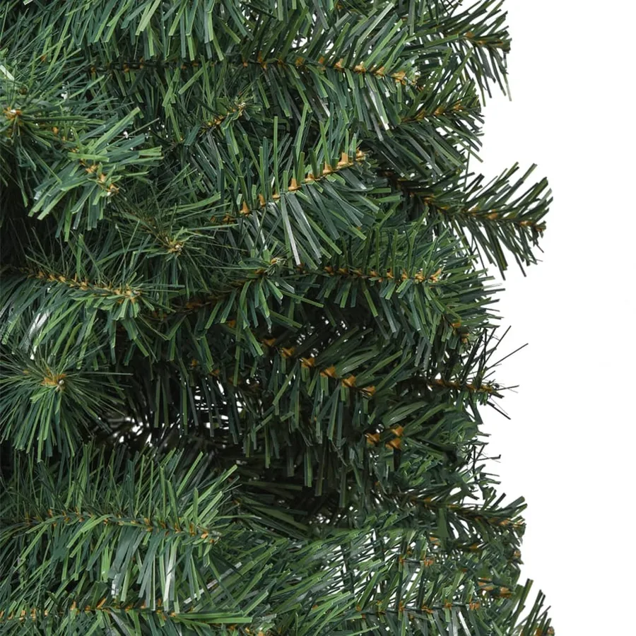 Sapin de Noël mince avec support 300 cm PVC - 4